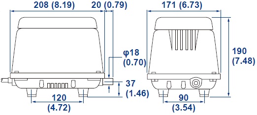 HP-40 dimensions