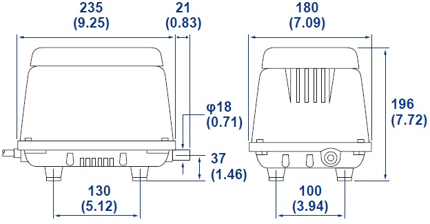 HP-60&80 dimensions